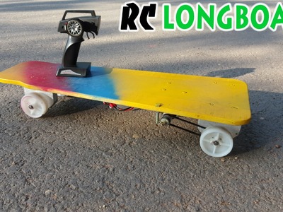 How to make Electric Longboard RC at home