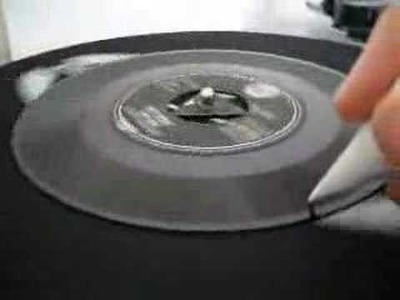 How to play a record with no electricity