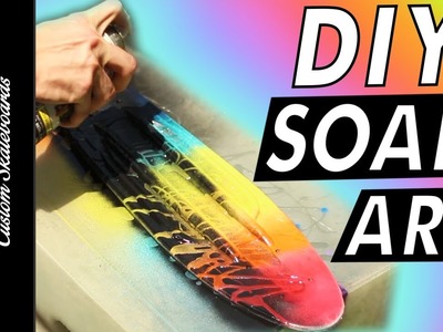 How To Soap Paint A Penny Board