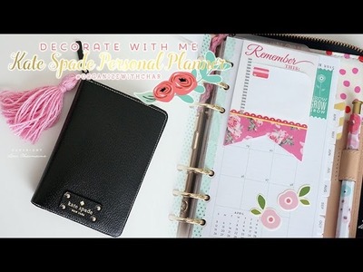Kate Spade Personal Planner Monthly & Weekly Set Up March 2015 | Charmaine Dulak