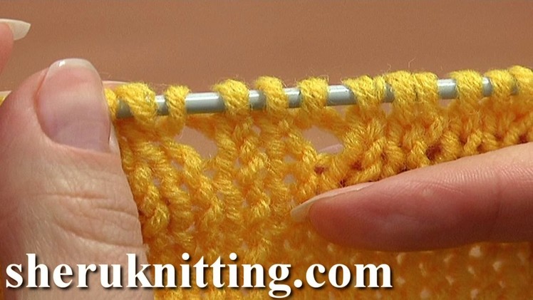 Knitting For Beginners Tutorial 8 Method 7 of  How to Knit Increase
