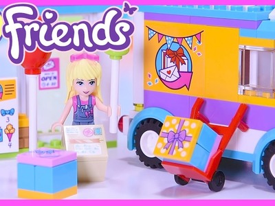 Lego Friends Heartlake Gift Delivery Build Review SIlly Play - Kids Toys