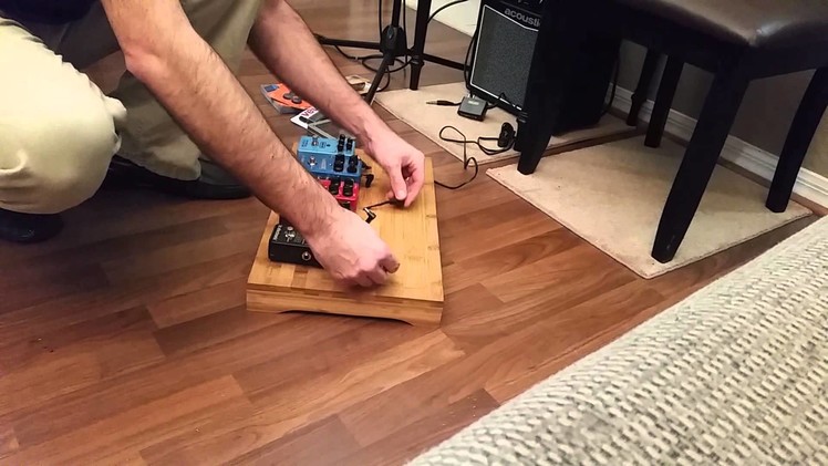 Making a Homemade Budget Pedal Board For Under $40.