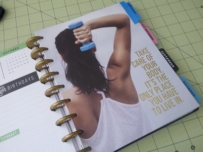 MAMBI The Happy Planner - Fitness Extension