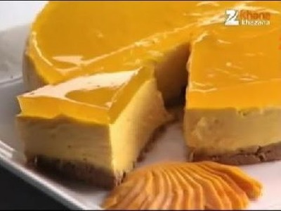 Mango Cheesecake - Sanjeev Kapoor - Khana Khazana