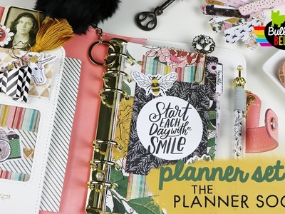 May Planner Set-Up - The Planner Society - April 2017 Kit - Personal Planner