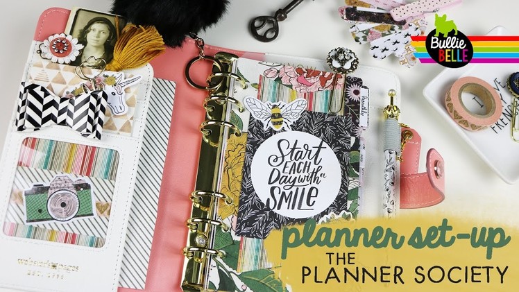 May Planner Set-Up - The Planner Society - April 2017 Kit - Personal Planner