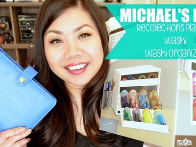 Michael's Haul. Recollections Planner, Washi, Washi Organizer