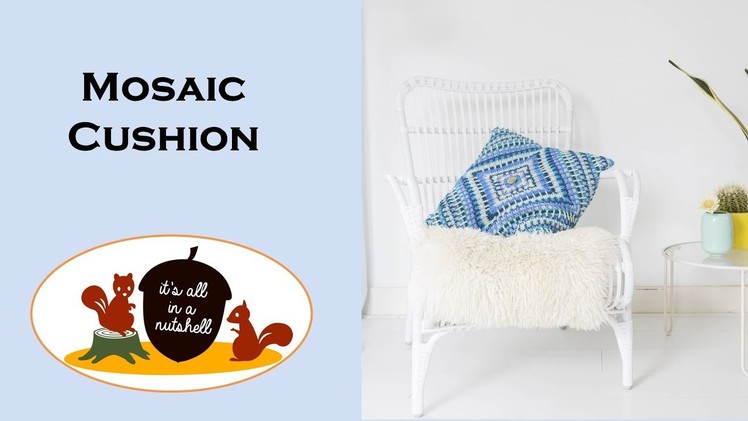 Mosaic Cushion - Free Crochet Pattern