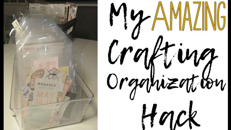 My Awesome Crafters Organization Hack | Organization