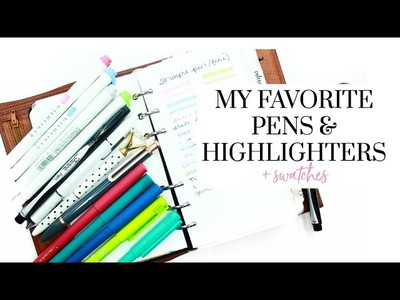My Favorite Pens & Highlighters
