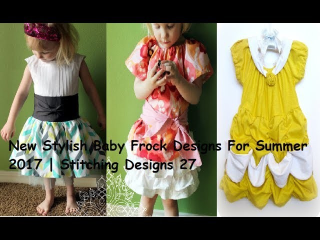 baby stylish frock design