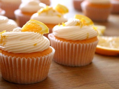 Orange Creamsicle Cupcakes Recipe | sweetco0kiepie