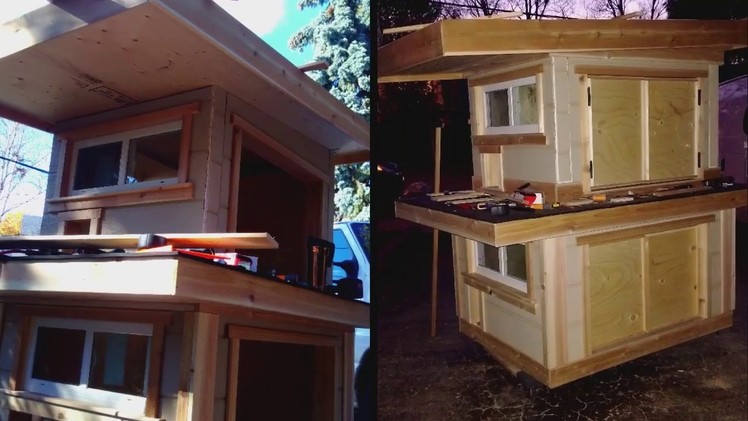 Outdoor Cat House - Insulated Winter Cat House For Stray Cats