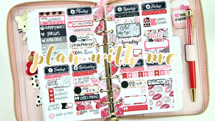Personal Plan with Me! ft. Caress Press