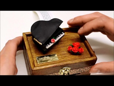 Piano music box - gift of a kind, make your own music composal (Song, Big Bang - Haru Haru)