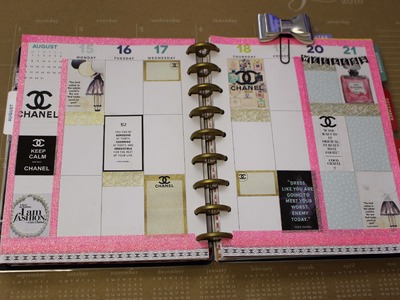 Plan With Me-Journal-Happy-Planner Chanel