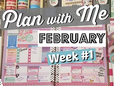 PLAN with ME 1.30-2.5 || Michael's ONLY Stickers || HAPPY PLANNER