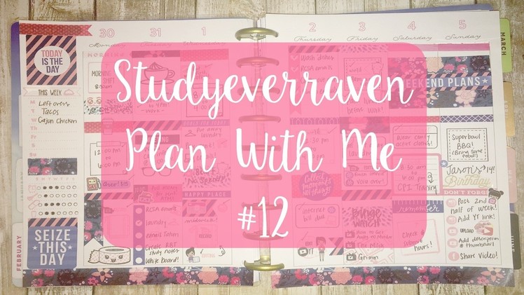 Plan With Me #12 - MAMBI Stickerbooks & Stamps in my Classic Happy Planner