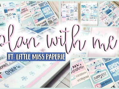Plan With Me! #32 ❤️ Jan 9-15th ❤️ Jan. Mystery Kit Ft. Little Miss Paperie