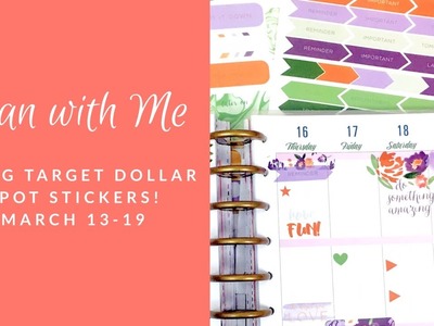Plan With Me- Classic Happy Planner®- March 13-19