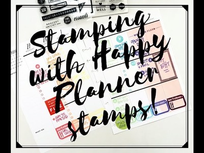 Plan With Me: Feb 27-March 5, 2017 {Using only Happy Planner® Stamps}