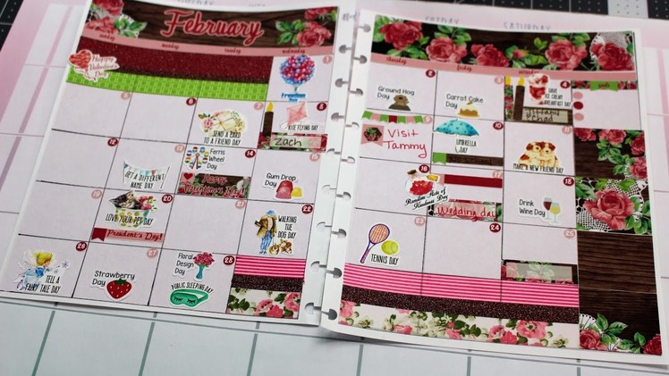 Plan With Me-February Monthly