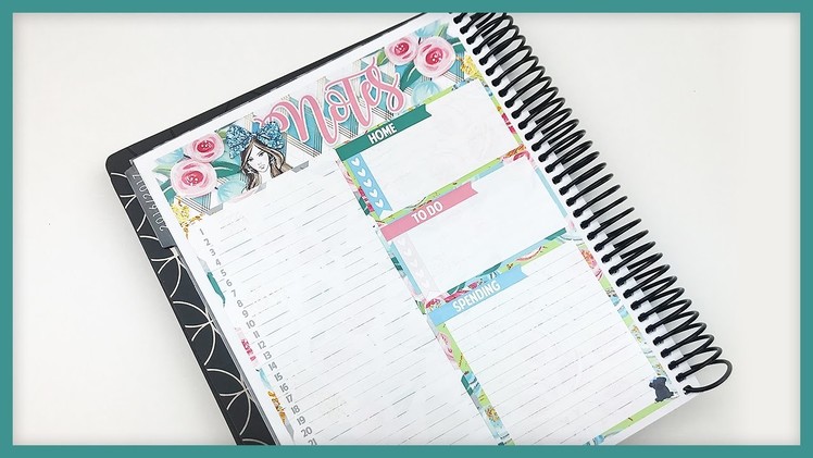 Plan With Me. First Ever SPC Notes Page! (Erin Condren - Vertical)