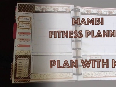 Plan With Me: Fitness Happy Planner