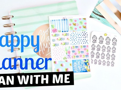 Plan With Me: Happy Planner Ft. Hello PetitePaperCo. & Little Star Plans