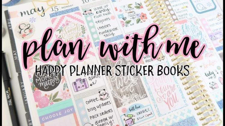 Plan With Me - Happy Planner Sticker Books