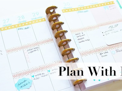 Plan With Me | Happy Planner Simple & Quick