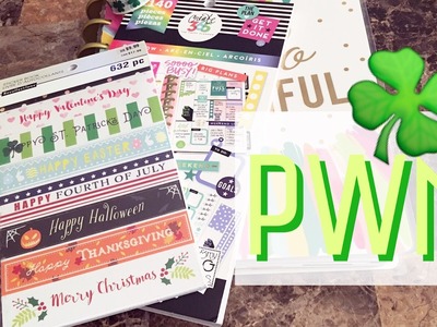 PLAN WITH ME: HAPPY PLANNER. NO ETSY KIT