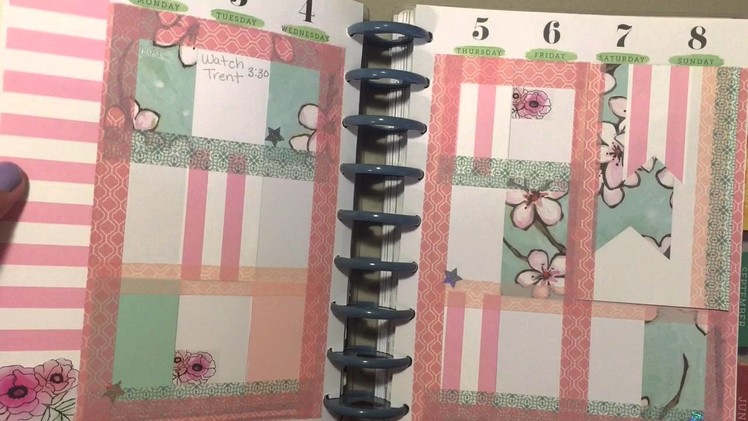 Plan with Me - MAMBI 365 Happy Planner for Beginners - April Flip Through