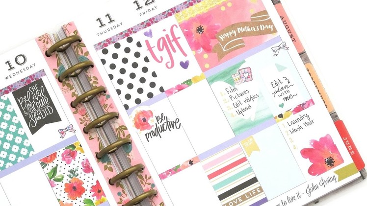 Plan With Me - NO Etsy Kit: Mambi Boxes | The Happy Planner 2017