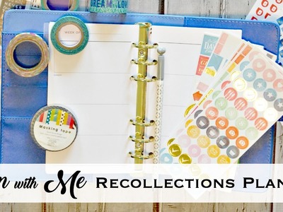 Plan with Me. Recollections Planner