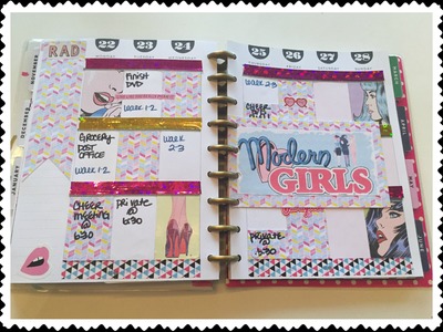 PLAN WITH ME! The Happy Planner | 80s MODERN GIRLS theme