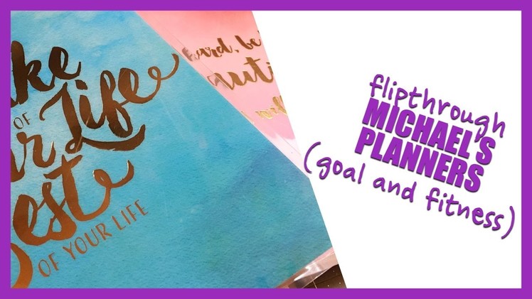 Planner Haul | NEW Recollections Goal and Fitness Planners!