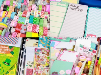 Planner Supply Collection and Organization