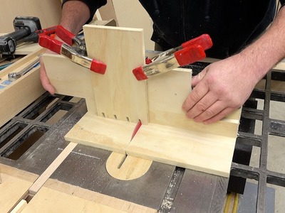 Table Saw Dovetail Jig - Prototype Build Part 1