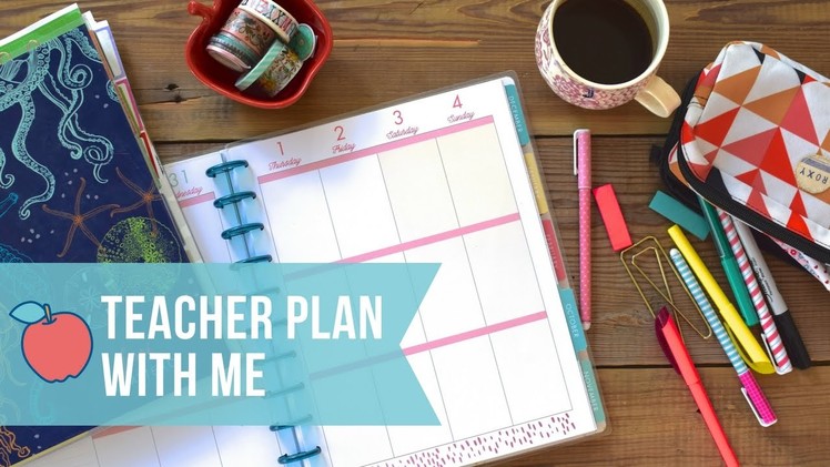 Teacher Plan With Me - First Week of School!