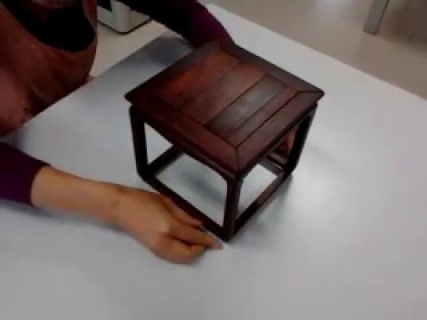 The assembly of Ming Dynasty style furniture