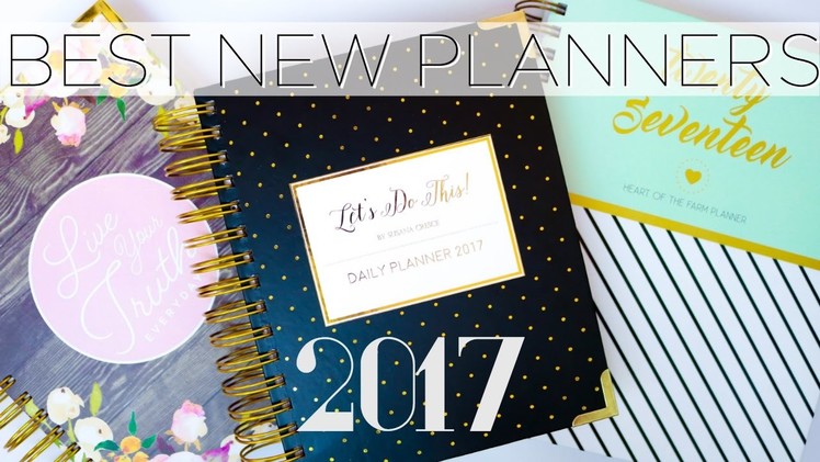 Top 5 New Planners for 2017