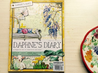 Travelers Notebook Ephemera: Daphne's Diary