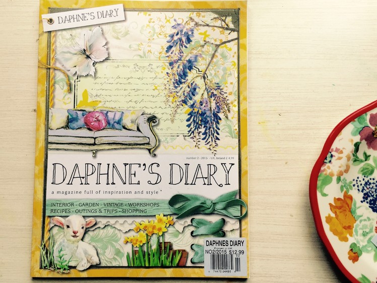 Travelers Notebook Ephemera: Daphne's Diary