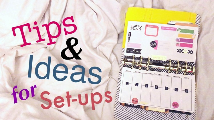 Tutorial: Personal Planner Set-up ideas and Inserts for Functional Planner Peace