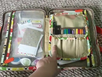 What's In My Travel Planner Supplies Case?