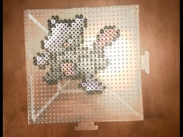 151: Mewtwo. 151 Pokemon Challenge Perler.Hama Beads