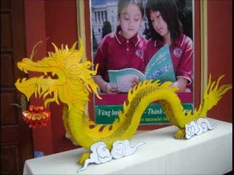 3D Origami dragon