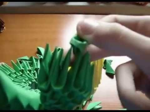 3D Origami Monkey